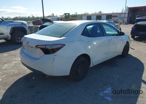 2014 Toyota Corolla L z USA, uszkodzony, nr VIN 2T1BURHE3EC057680